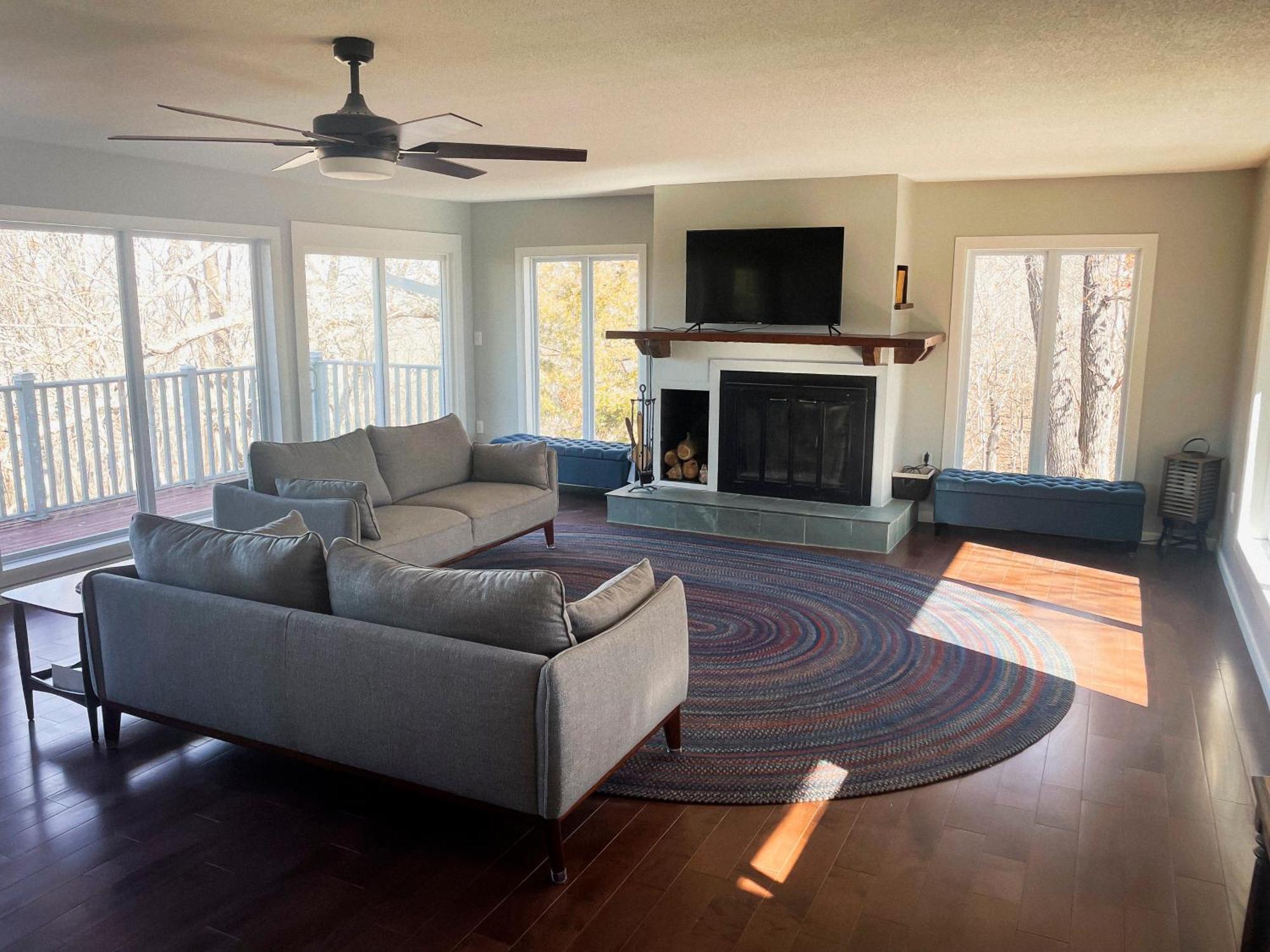 Finn'S Hideaway -Modern Family River Home Keokuk Bagian luar foto